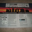 Yamaha R-2000 Receiver Ad,R-1000,900,700,500,300, 1981