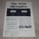SAE 2400 Pro Amplifier Ad, 1975, Specs,Article, RARE!