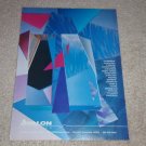 Avalon Speaker Ad, 1991, Work of Art! Frame it!