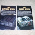 Sansui Vintage AU-x901 Amplifier Ad, 1987,2 pgs,Article