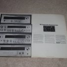 Sony Ad, 1969, 6120,6060,6050 Receiver,ST-5000F Tuner