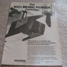 Pickering XV-15 Stereo Cartridge Ad from 1971
