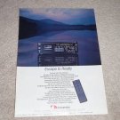 Nakamichi CR-7A Cassette Deck Ad, 1985, Amazing Deck!