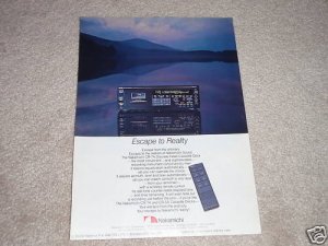 Nakamichi CR-7A Cassette Deck Ad, 1985, Amazing Deck!