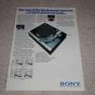 Sony PS-X75 Turntable Ad,1979,Article,color