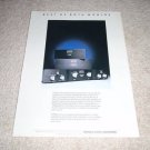 Mark Levinson No 25 Phono Pre, 26 Preamp Ad 1995