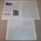 Nakamichi Tri-Tracer 1000 Cassette Deck Review,3 pgs