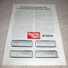 Yamaha CR-2020,1020,820,620 Receiver Ad from 1977 #2