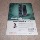 Polk RT2000p Speaker System Ad from 1998