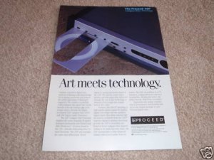 Proceed CDP CD Player Ad from 1997, Hard to find!