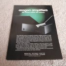 Aragon 4004 MkII Power Amp Ad from 1992,RARE! beautiful