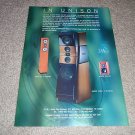 JM Labs focal Grande Utopia,Micron,Daline Ad 1996 RARE!