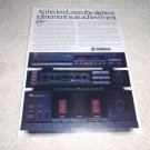 Yamaha m-85,c-85,t-85 Amp, Pre, Tuner AD from 1988