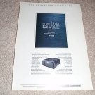 Mark Levinson No 20.5 Power Amp Ad from 1989,mint!