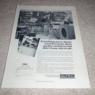Altec Speaker Ad from 1975, Rare one! details cabinets