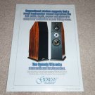 Genesis VI Speaker Ad, 1995, Beautiful Ad!