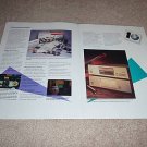 Sony 8 page brochure from 1991, mint! CD 10 year anvsry
