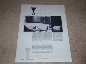 JBL Energizer/Transducer Ad, 1964, Article, Amplifier