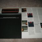 Bose Spatial Receiver Ad from 1978, 2 pages, very nice!
