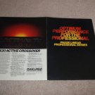 Phase Linear Pro Line Brochure, 4pgs, Original, A30