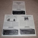 3 Harman Kardon Receiver Ads,1967, Nocturne 720,Article