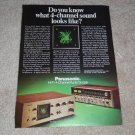 Panasonic AD,SH-3433,SA-6800qx QUAD Receiver, hi-fi-eye