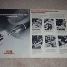 Micro-Acoustics Ad,1977, 2 pgs, Company Info, Rare Ad!