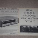 Harman Kardon 800+ Receiver Ad, 1973,2 pgs,Twin Power!