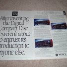 Sony ES Ad,2 pages,GX10es Rec,WR11es Tape,707esd CD