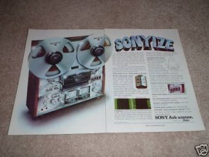 Sony TC-755 2 Page AD from 1974,article,Open-Reel