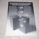 Technics SB-4500A Speaker Ad, 1978, Article