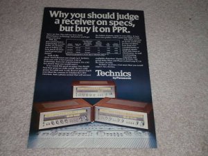 Technics SA-5370,5270,5170 Receiver Ad,Specs,Article