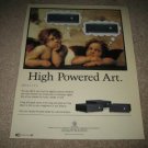 Proceed HPA 2 and 3 Ad from 1999, High Powered Art