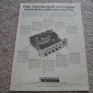 Scott 260 Receiver Ad from 1965, specs,NICE!
