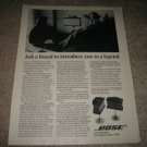 Original BOSE 901 Speakers Ad from 1976, RARE! #2
