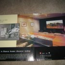 Runco Home Theater 2 page Ad from 1997