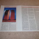 Snell Type C/I Speaker Review,2 pgs, 1983, Full Test