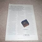 Carver M-400a Cube Amp Ad from 1992, RARE!