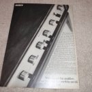 Sony TA-1120 Integrated Amplifier Ad, 1968, full specs