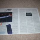 Classe Thirty Preamp Review, 2 pgs, 1994, rare info!