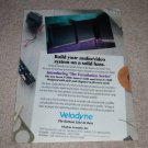 Velodyne F-1500,1200,1000 Foundation Series Ad, 1991