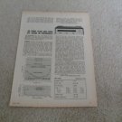 AR Tuner Review, 1 page, 1971, Specs, Full Test