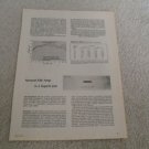 SAE Mk XXXIB,31b Amplifier Review, 2 pgs, 1974, Specs