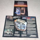 Bose 601 III, 901 V Ad, 3 pages, specs,Article,cutaway