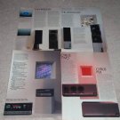 Mission 8 pg Brochure, 1986,Cyrus,Freedom,Argonaut,700