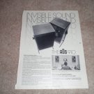 ADS 910 Speaker Ad from 1977, RARE ONE!