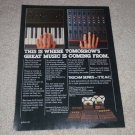 Tascam Teac Ad, 1977, 5-EX, Model 5, 204, Open Reel