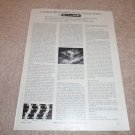 Shure V-15 Cartridge Ad from 1964, original one! specs