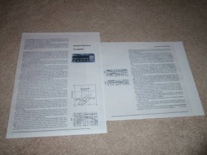 McIntosh C20 Preamp Review,1960,2 pgs, Full Test, RARE!