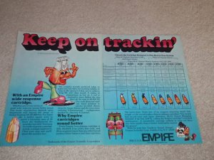 Empire QUAD Cartridge Ad,4000,2000 Series,Specs,Article